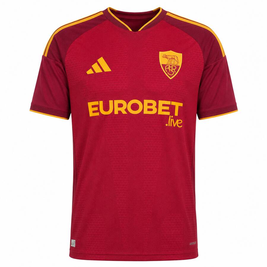 AS Roma Home Football Shirt 26 27