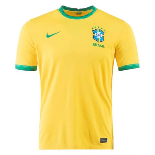 Brazil Home Football Shirt 2021