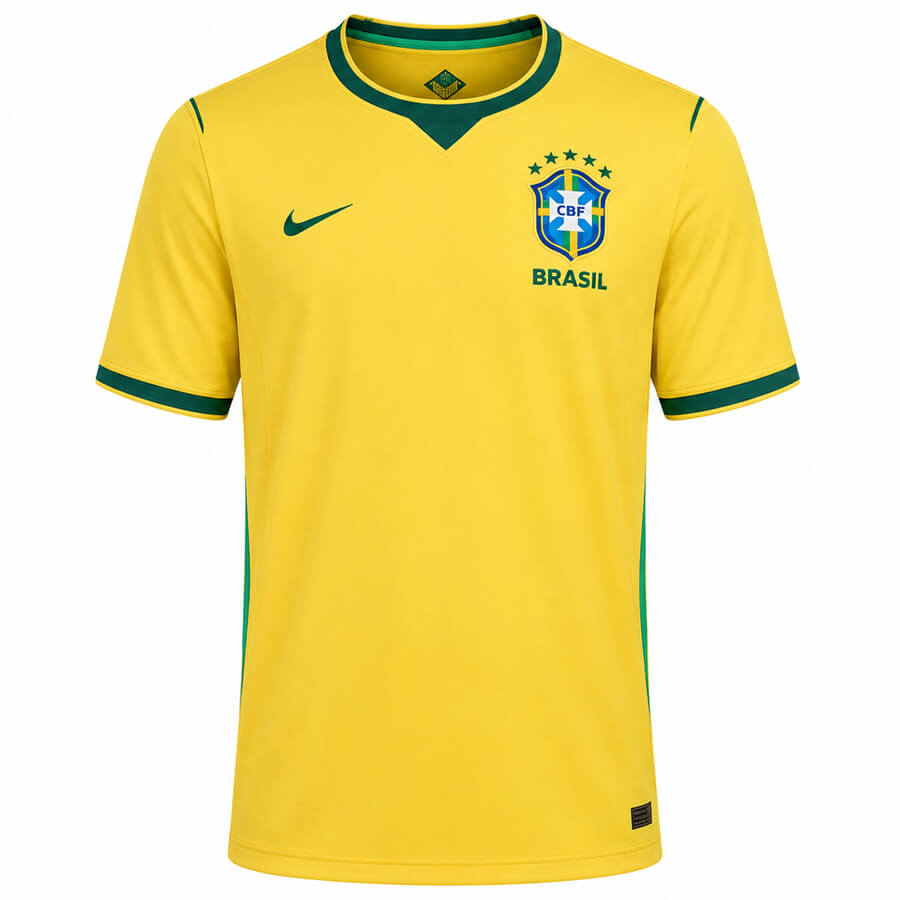 Brazil Home Football Shirt 2026