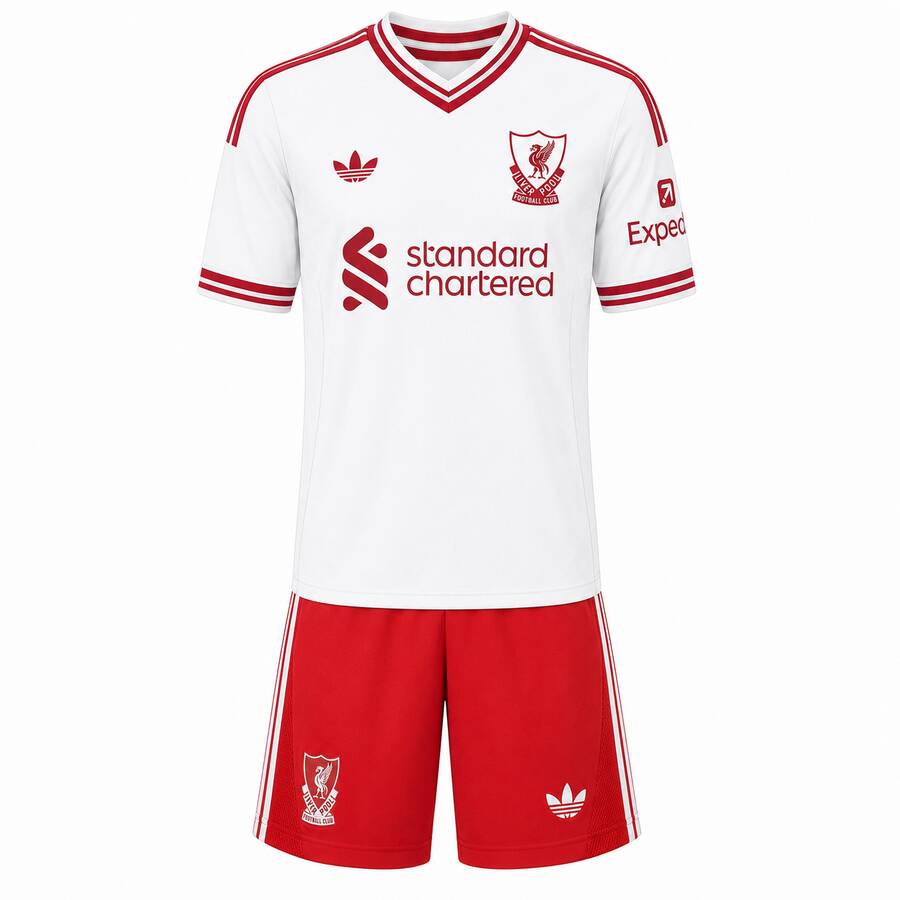 Liverpool Away Kids Football Kid 26 27