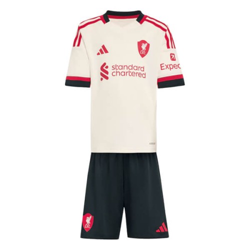 Liverpool Away Kids Football Kit 25 26