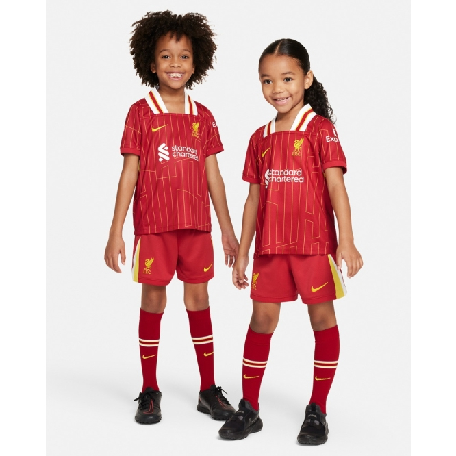Liverpool Home Kids Football Kit 2425