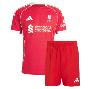 Liverpool Home Kids Football Kit 2526