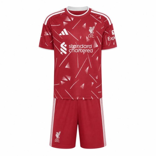 Liverpool Home Kids Football Kit 26 27