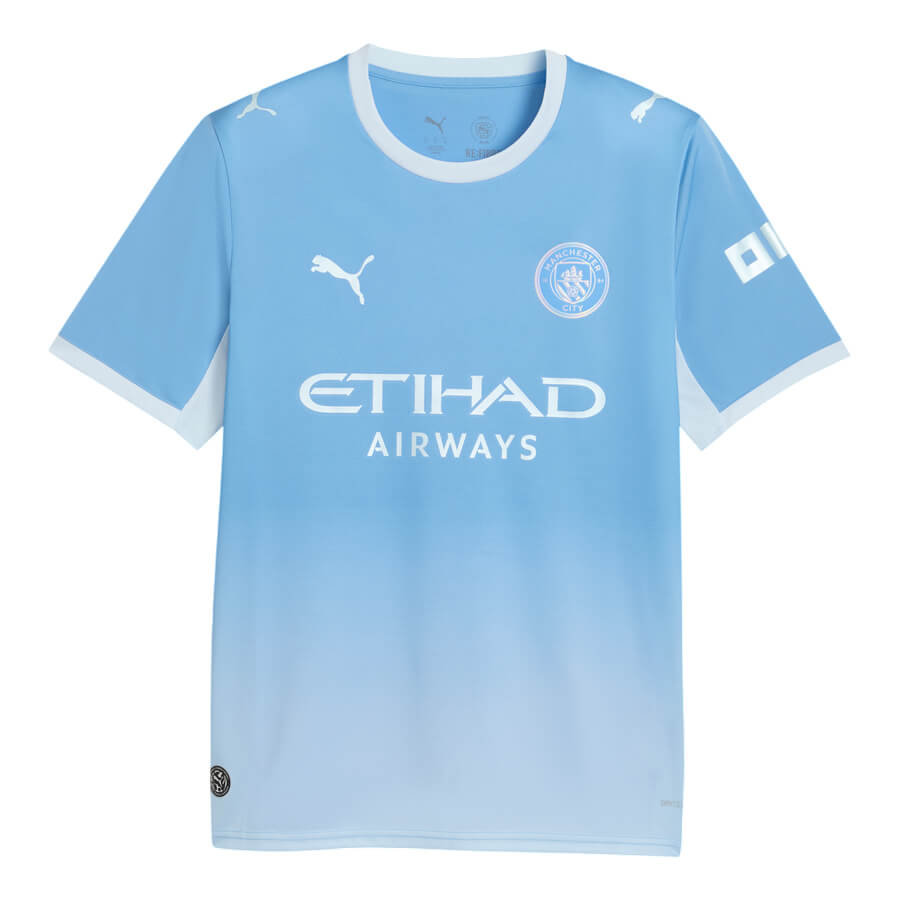 Manchester City Home Football Shirt 26 27