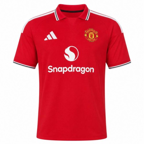 Manchester United Home Football Shirt 26 27