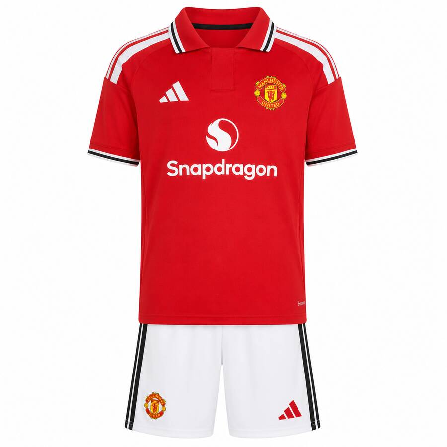 Manchester United Home Kids Football Kit 26 27