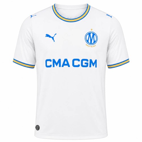 Olympique Marseille Home Football Shirt 26 27