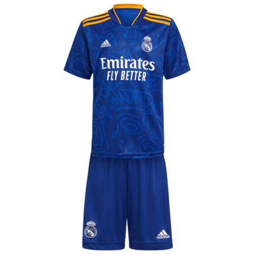 Real Madrid Away Kids Football Kit 21 22