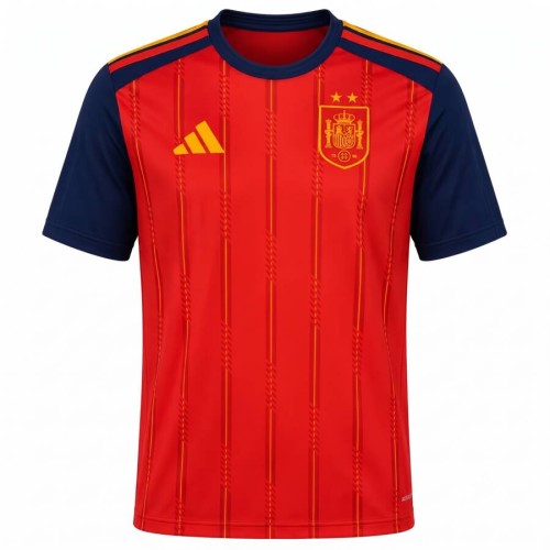 Spain Home Football Shirt 2026 2 Star