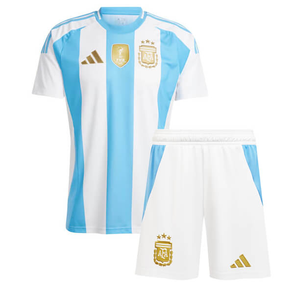 Argentina Home Kids Football Kit 2024