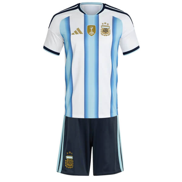 Argentina Home Kids Football Kit 2026