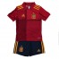 Spain Home Euro 2020 Kids Football Kit