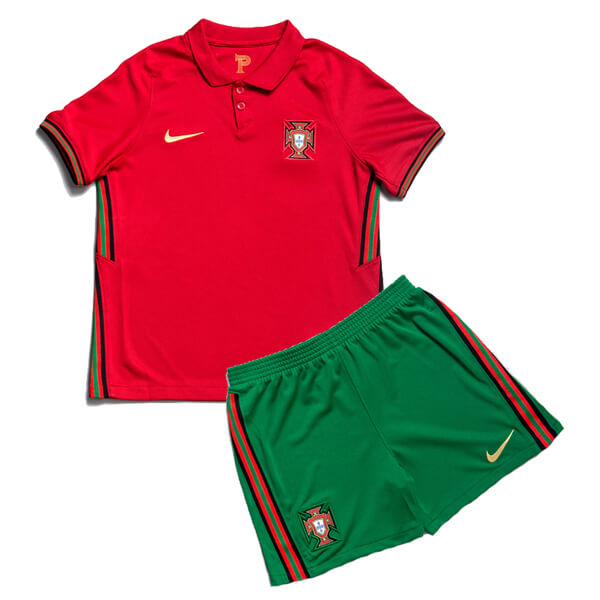 Portugal Home Kids Football Kit 20/21 - SoccerLord