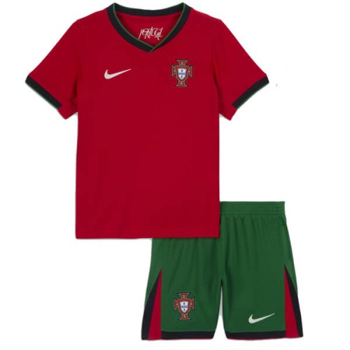 Portugal Home Kids Football Kit 2024
