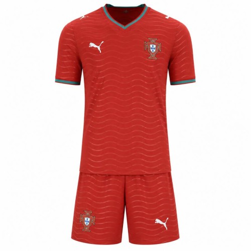 Portugal Home Kids Football Kit 2026