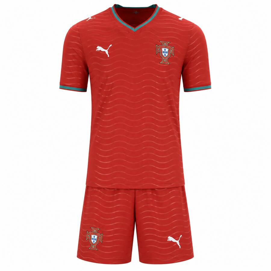 Portugal Home Kids Football Kit 2026