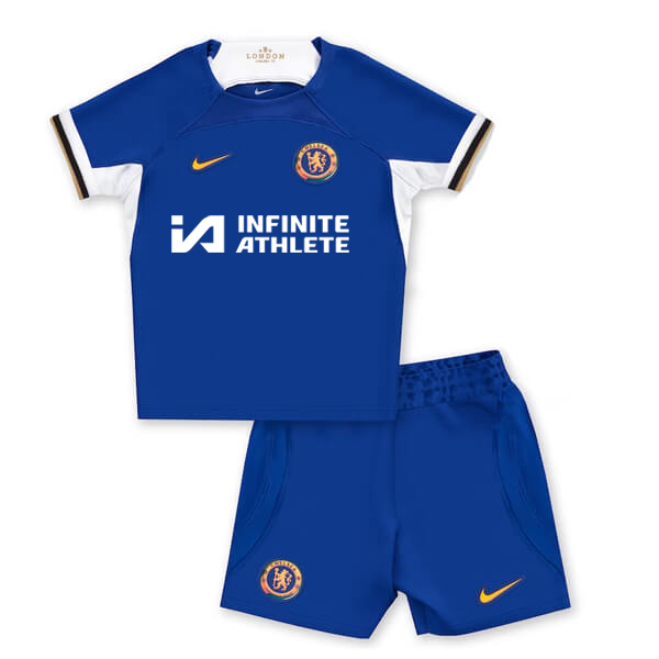 Chelsea Home Kids Football Kit 23 24