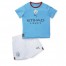 Manchester City Home Kids Football Kit 22 23
