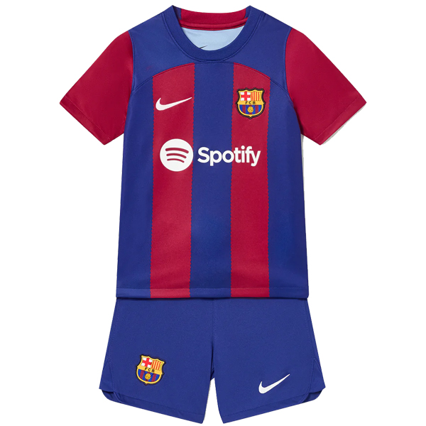 Barcelona Home Kids Football Kit 23 24