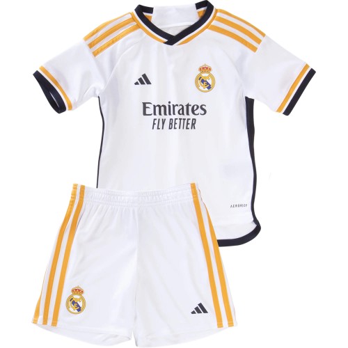 Real Madrid Home Kids Football Kit 23 24