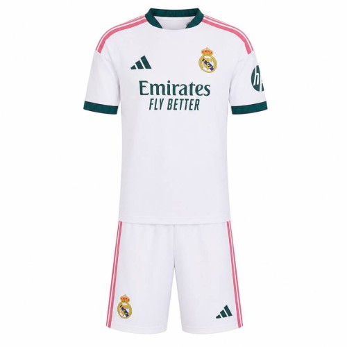 Real Madrid Home Kids Football Kit 26 27