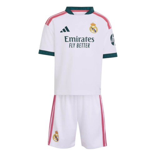 Real Madrid Home Kids Football Kit 26 27