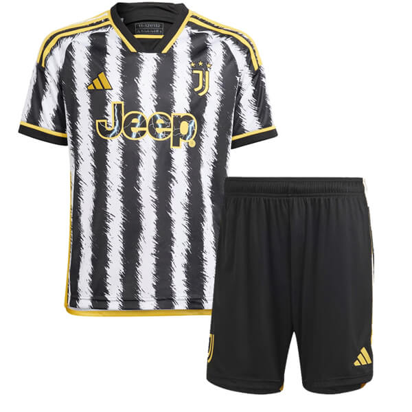 Juventus Home Kids Football Kit 23 24