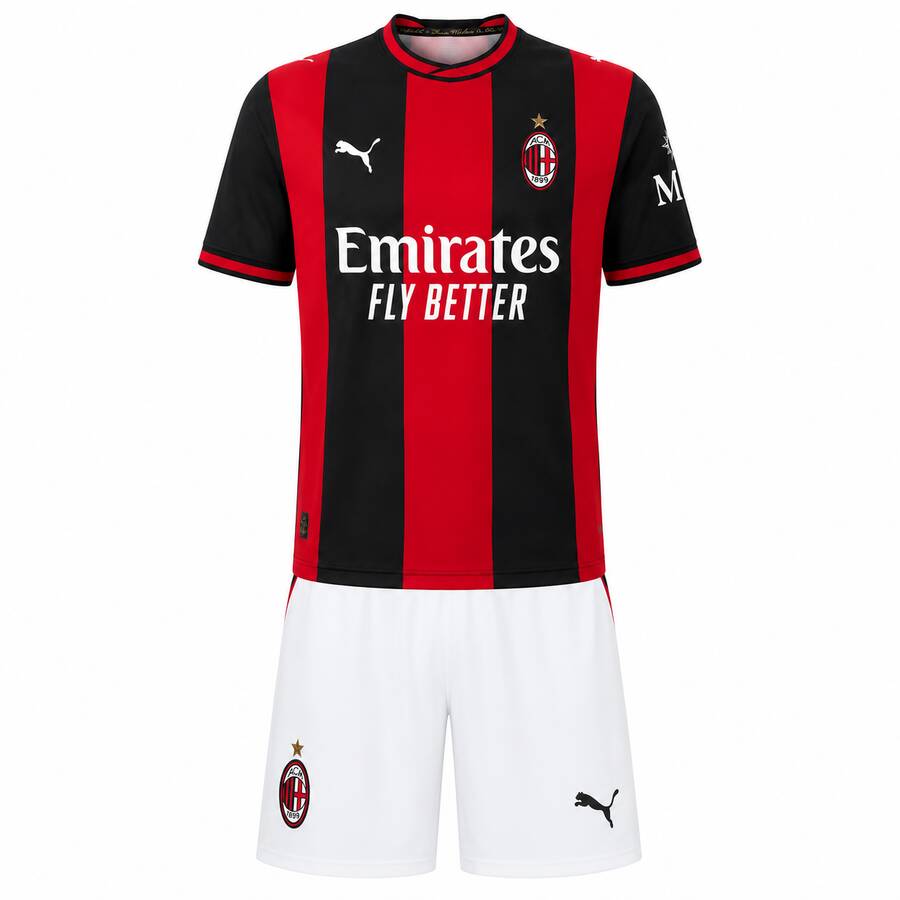 AC Milan Home Kids Football Kit 26 27