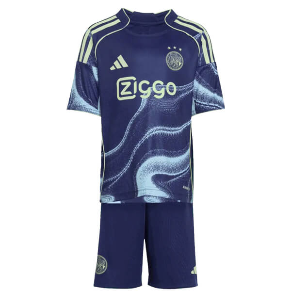 Ajax Away Kids Football Kit 25 26