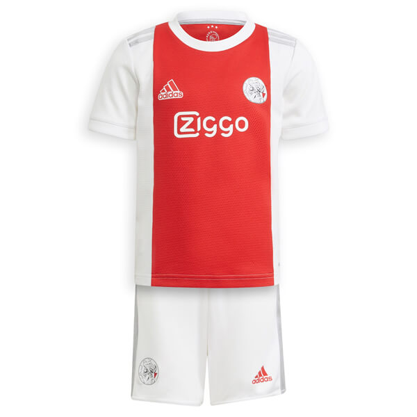 Ajax Home Kids Football Kit 21 22