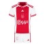 Ajax Home Kids Football Kit 23 24