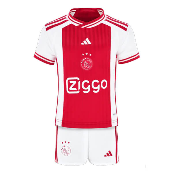 Ajax Home Kids Football Kit 23 24