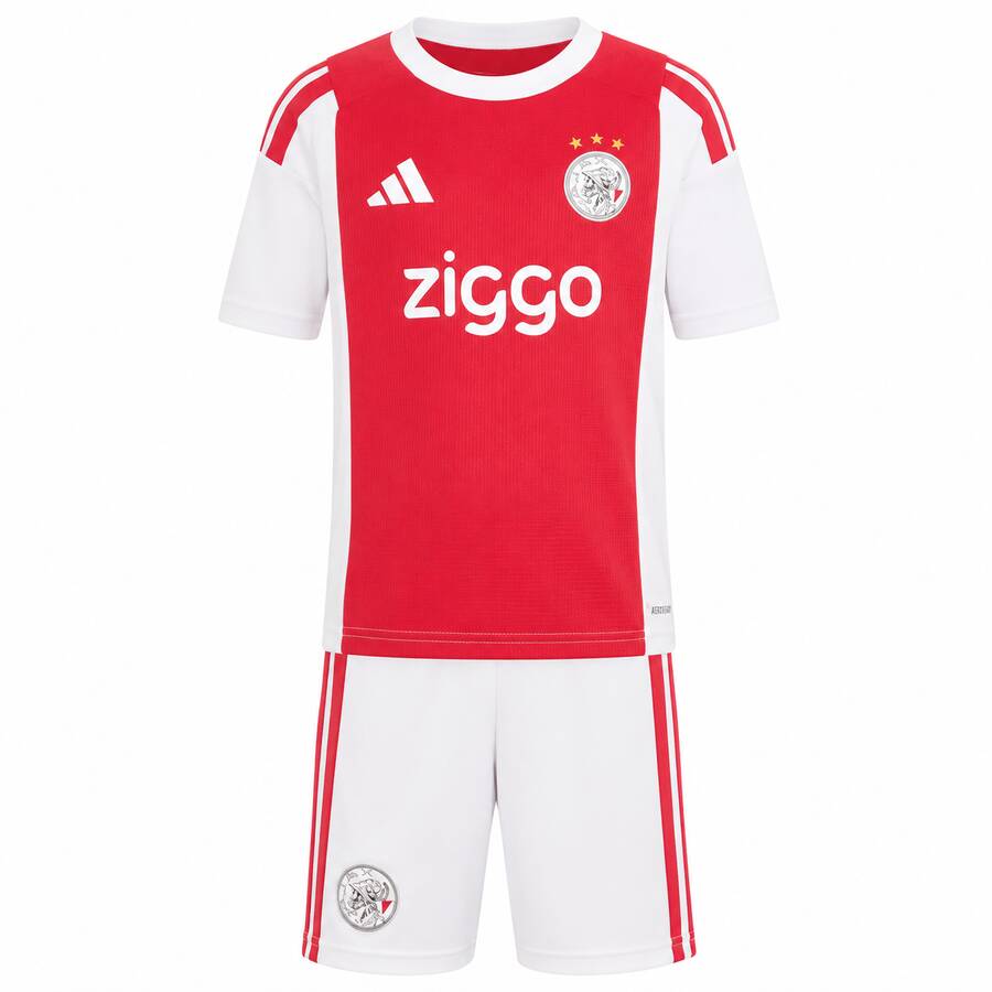 Ajax Home Kids Football Kit 26 27