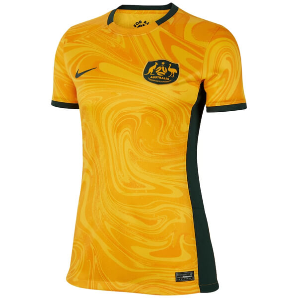Australia Womens Home Football Shirt 2023 - Womens