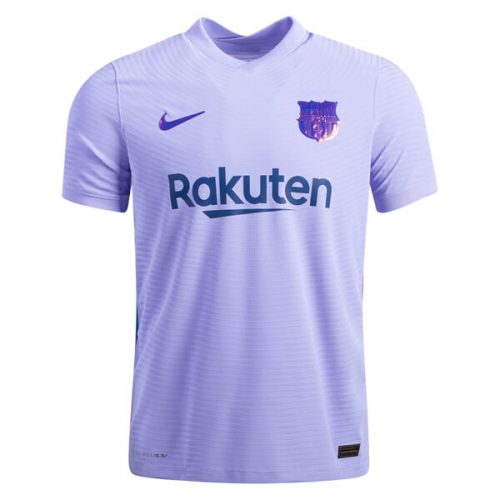 Barcelona Away Player Version Football Shirt 21 22