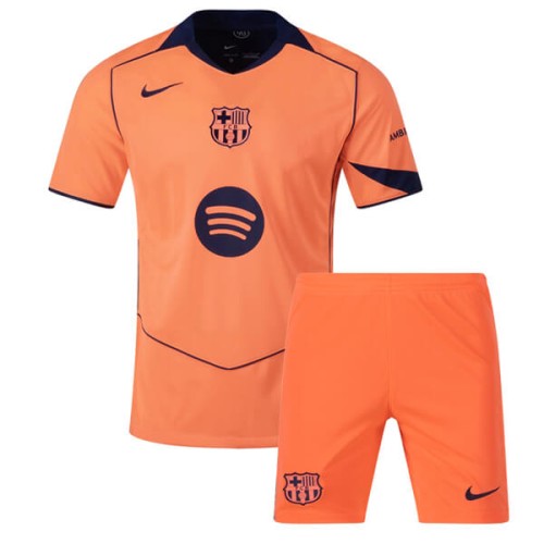 Barcelona Third Kids Football Kit 2526