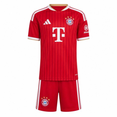 Bayern Home Kids Football Kit 26 27