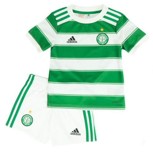 Celtic Home Kids Football Kit 21 22