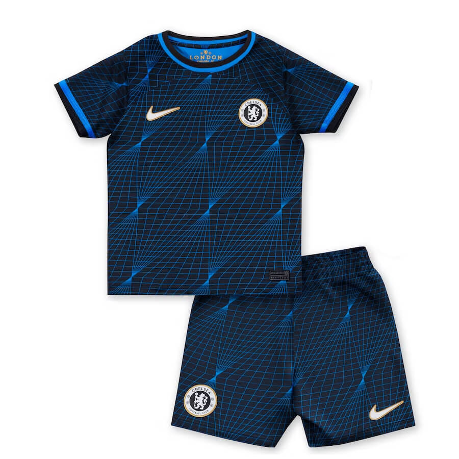 Chelsea Away Kids Football Kit 23 24