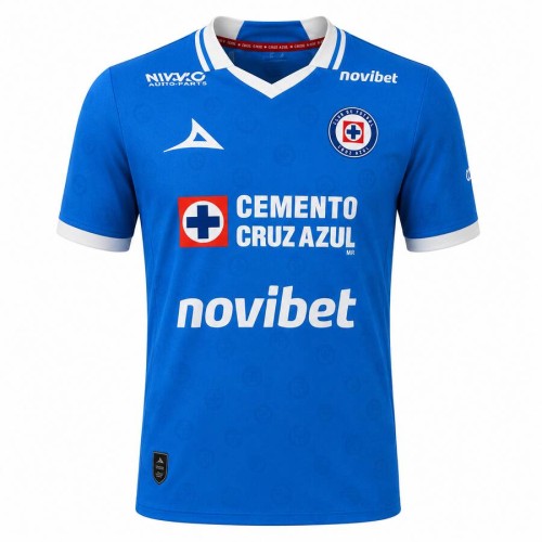 Cruz Azul Home Football Shirt 26 27