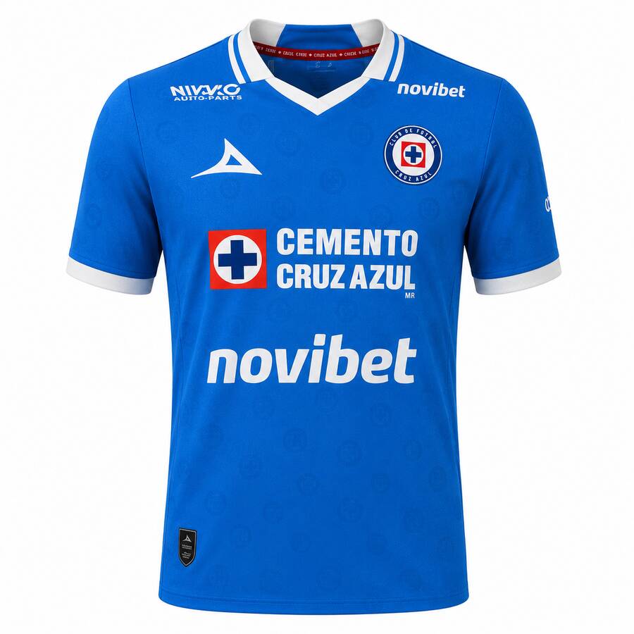 Cruz Azul Home Football Shirt 26 27