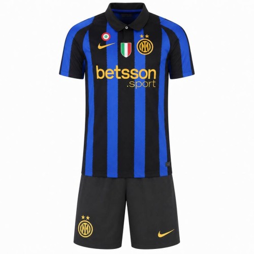 Inter Milan Home Kids Football Kit 26 27