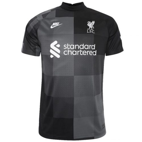 Liverpool Black Goalkeeper Football Shirt 21 22