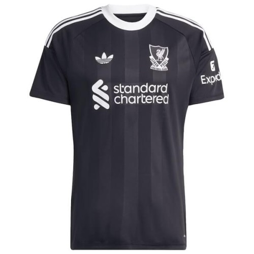 Liverpool Black Goalkeeper Football Shirt 25 26