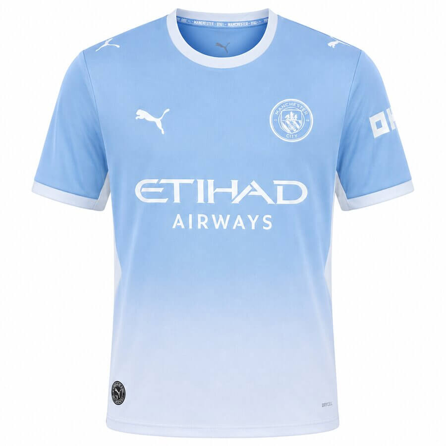 Manchester City Home Player Version Football Shirt 26 27
