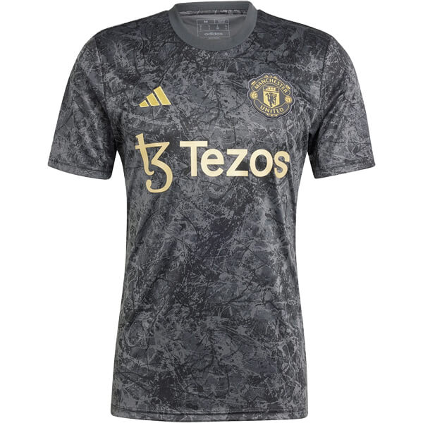 Manchester United X Stone Roses Pre Match Soccer Jersey
