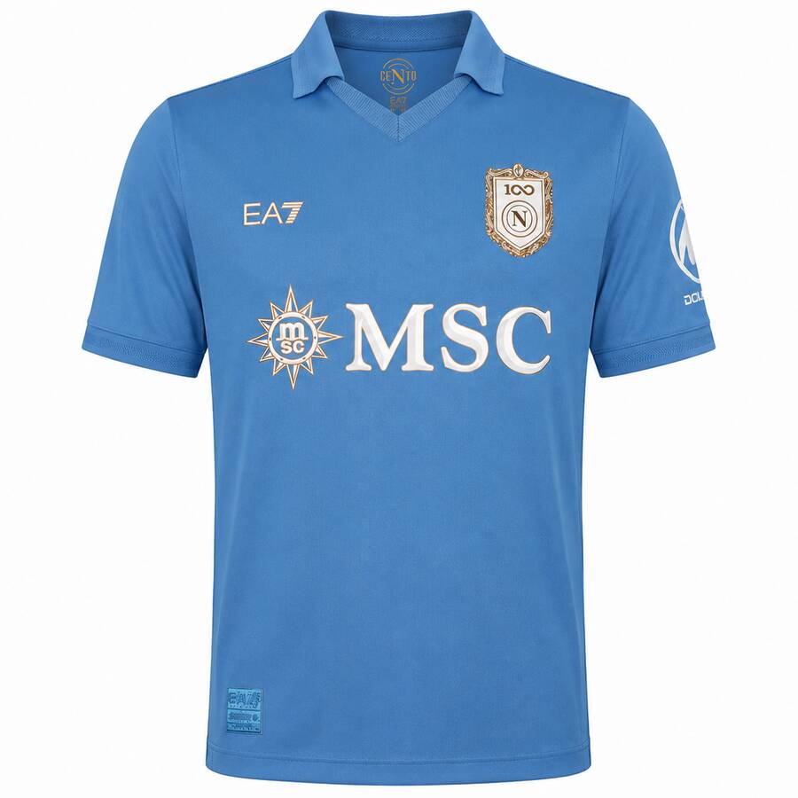 Napoli Home Football Shirt 26 27
