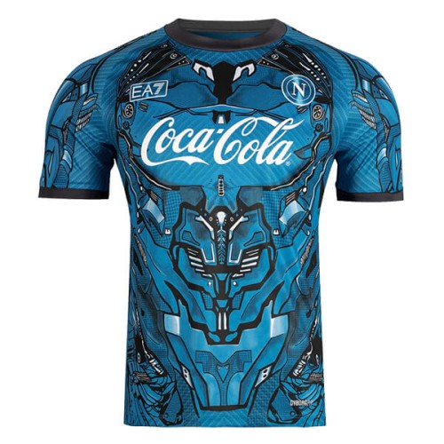 Napoli Pre Match Training Top - Blue