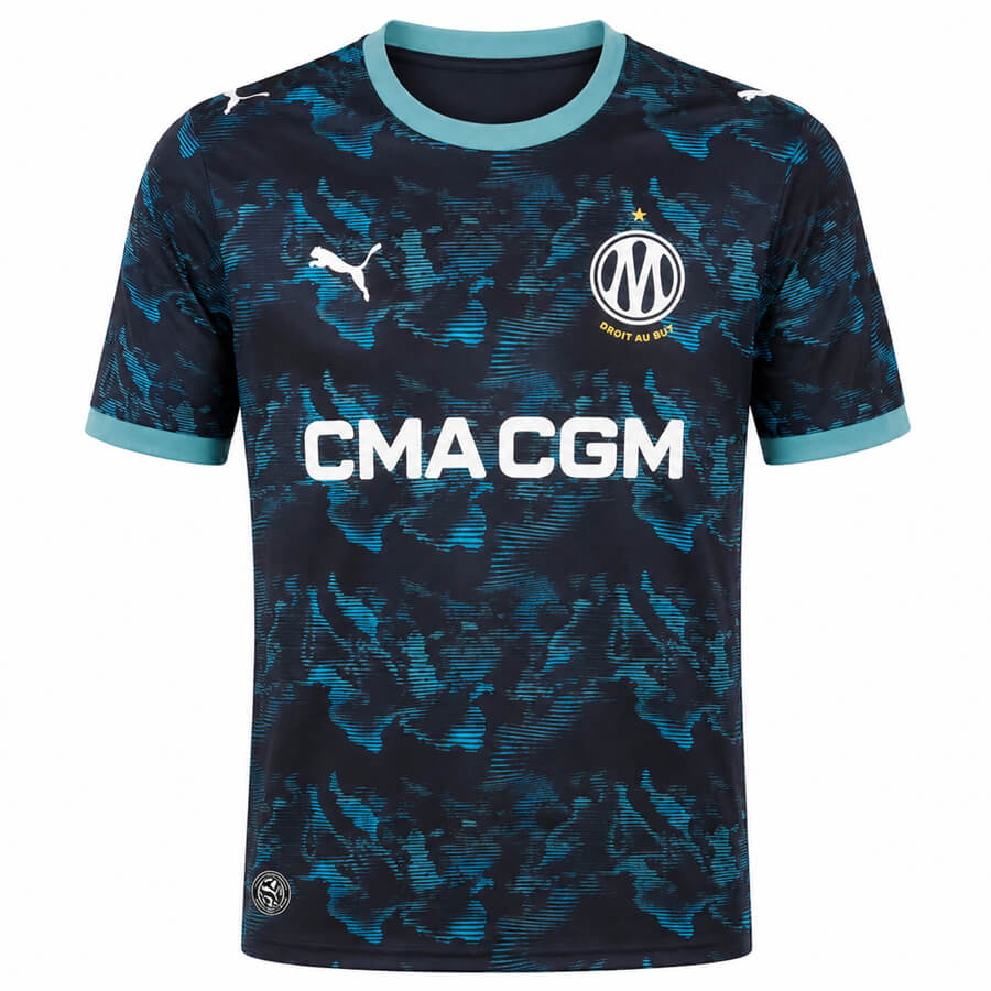 Olympique Marseille Away Football Shirt 26 27